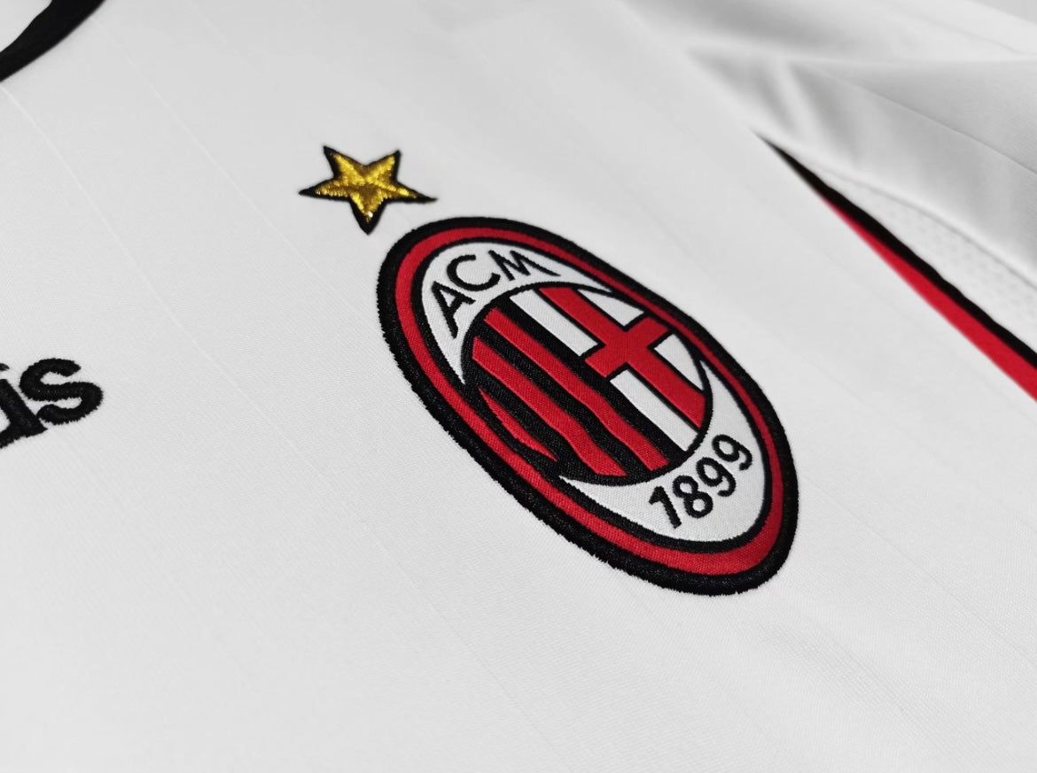 AC Milan 2006/07 Extérieur à manches longues