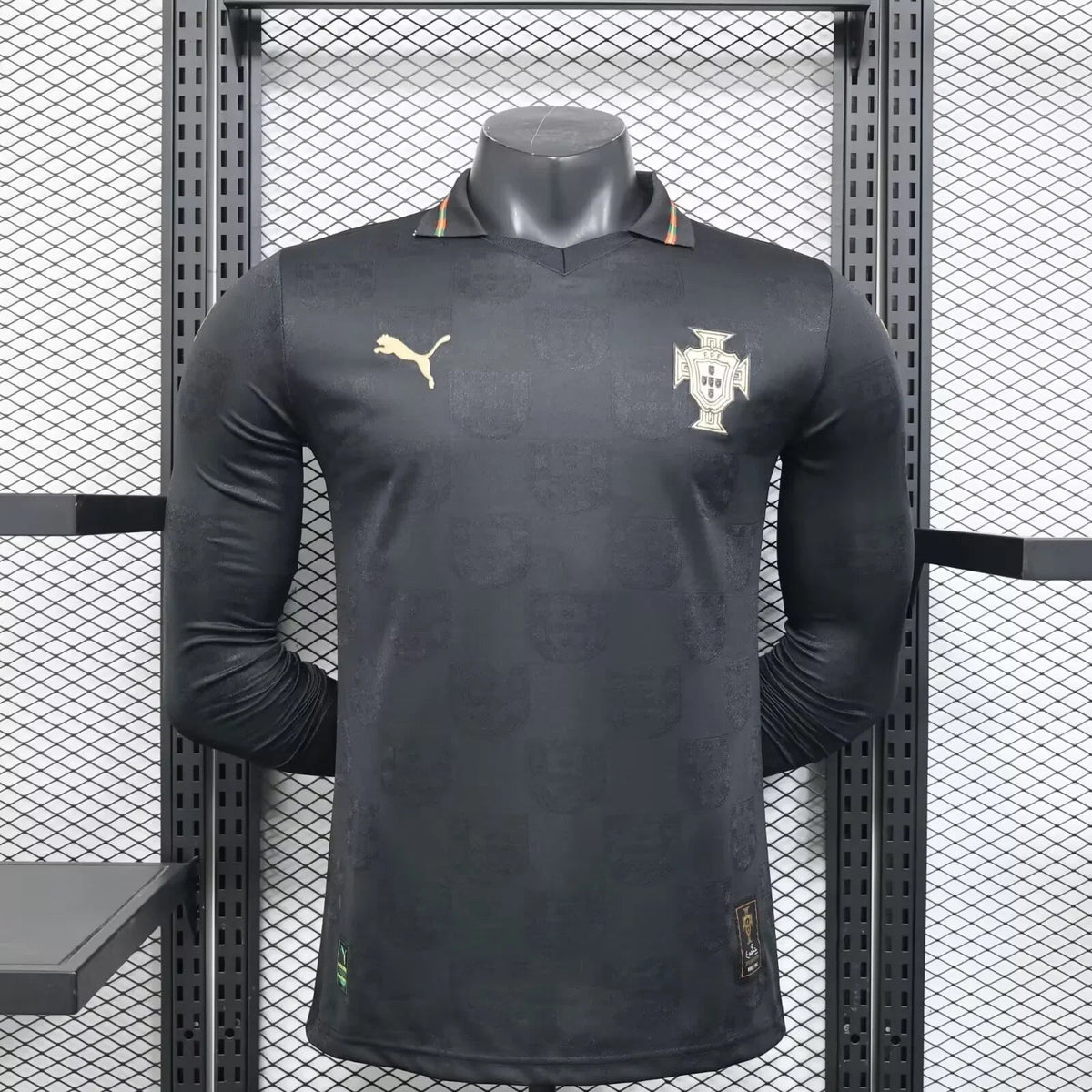 Maillot Portugal extérieur manches longues Coupe du monde 2026