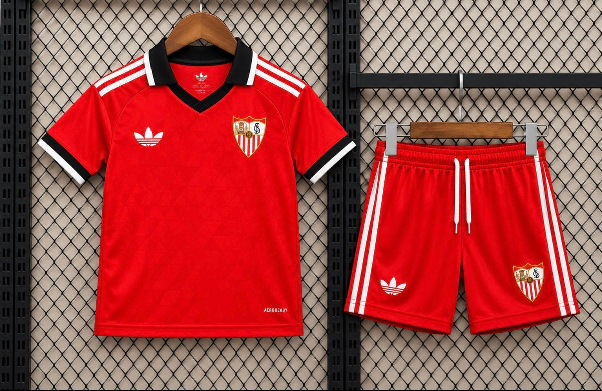 Kits Enfants FC Séville 2026/27 Extérieur