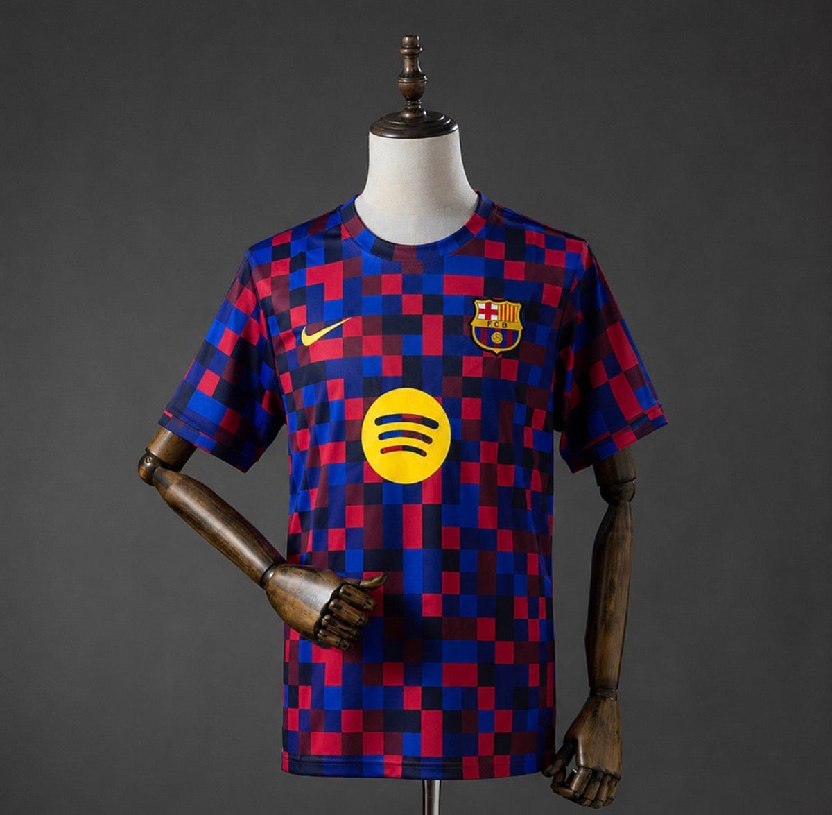 Maillot FC Barcelone Pré-Match Mosaïque