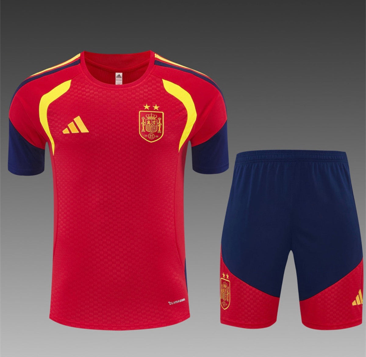 Ensemble Maillot + Short Équipe d'Espagne Rouge/Marine 2026/27