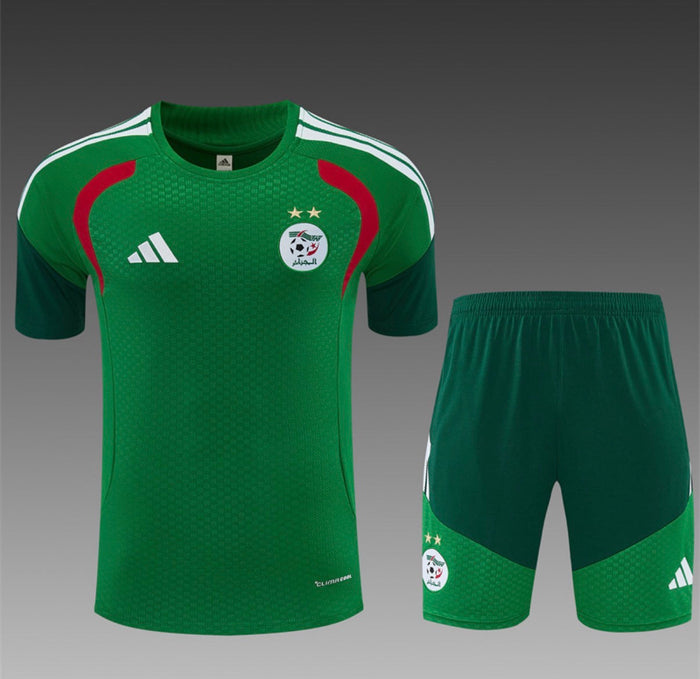 Ensemble Maillot + Short Équipe d'Algérie Entraînement Vert/Rouge 2026/27